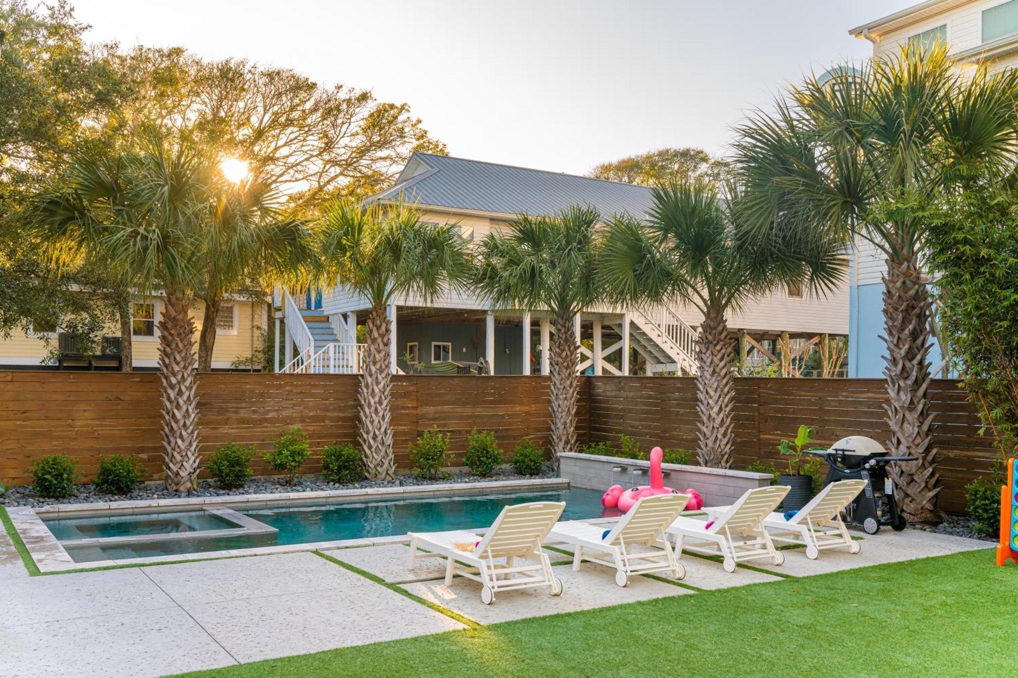 Sea Urchin Villa Folly Beach Eksteriør billede